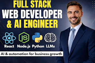 build a full stack ai website or saas