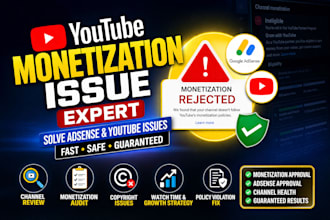 fix youtube monetization issue, reused content, adsense problem