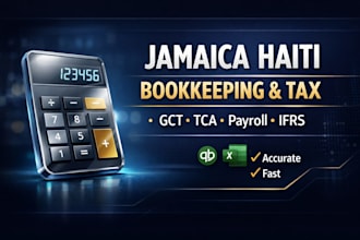 do jamaica and haiti bookkeeping payroll tax filing gct tca returns accounting