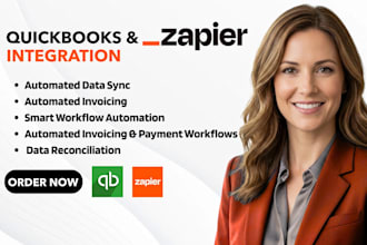 automate quickbooks workflows using zapier for invoicing