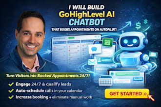 setup gohighlevel ai chatbot appointment booking calendar automation