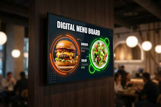 design professional restaurant and food menu design