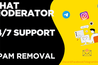 be your chat moderator and virtual assistant