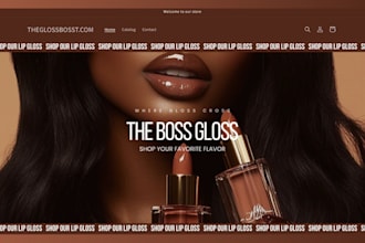 design cosmetics shopify store beauty website cosmetics website skincare store