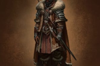 draw your oc and dnd character illustration