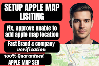 setup live apple map fix unable to add location verify apple map brand company
