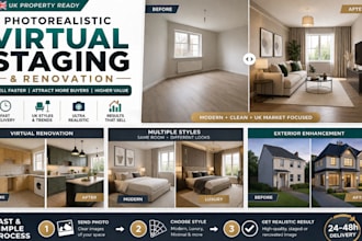 create virtual staging for UK property listings that sell faster