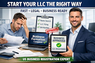 business registration llc formation company registration service