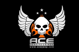 do greatest car hardcore logo with jeep aftermarket company