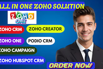 do zoho one, zoho CRM, zoho creator, zoho deluge script, zoho consultation