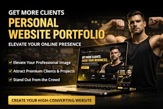 build a personal fitness coach website