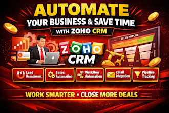 automate your business workflow using zoho crm and zoho automation