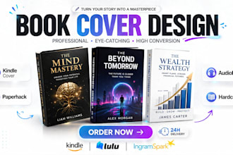 design book cover, fantasy book design, amazon kdp book cover, children book