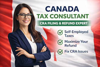 do canada tax consultant, cra filing, self employed tax and refund optimization