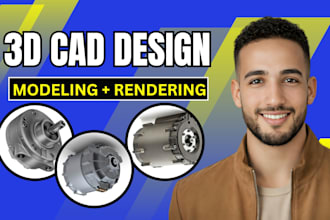 design 3d cad modeling, industrial and mechanical products design in autodesk