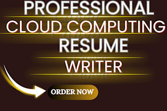 design professional cloud computing and resume