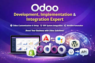 develop custom web app, erp system
