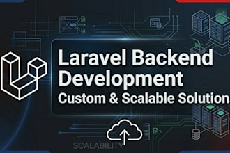 develop or customize laravel backend system