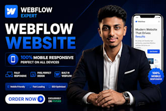 make your webflow website fully mobile responsive