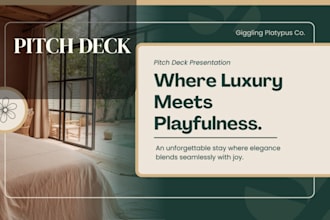 build dtc fundraising pitch deck luxury brand deck lifestyle startup pitch deck