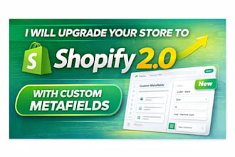 setup shopify and custom metafields