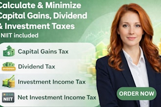 calculate and minimize capital gains dividend investment taxes