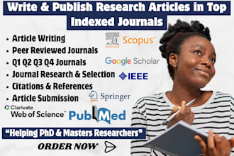 write and publish research article in scopus ieee springer web of science