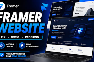 fix framer website development framer, framer developer framer website design