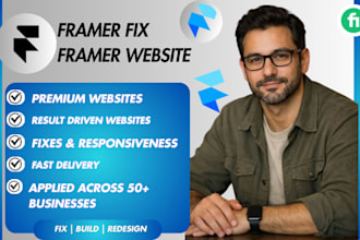 fix framer website development framer, framer developer framer website design