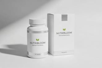 peptide label design product label supplement label design