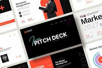 create investor pitch deck, startup sme funding, business presentation