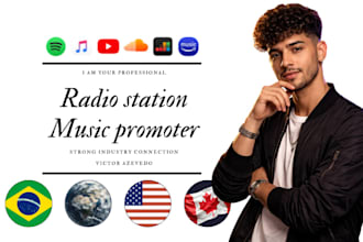 plug your music to 30 brazil college radio stations for 30 days