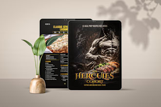 design and format your cookbook or recipe book for KDP amazon publishing