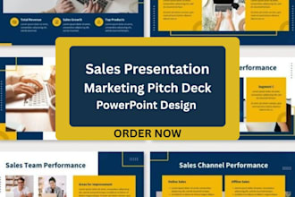 design a high converting sales deck and powerpoint presentation