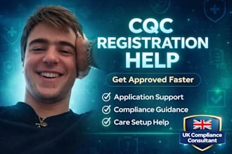 help with cqc registration and compliance for UK care services