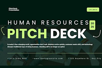 build hr tech pitch deck ats recruiting talent deck management saas pitch deck