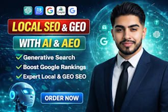 do local SEO and GEO with ai for generative search and aeo