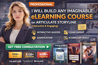 build any imaginable elearning course on articulate storyline ai course builder