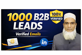 do targeted b2b lead generation with a verified email list