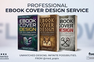 design a modern minimalist ebook cover for self help books