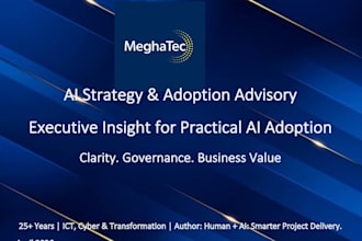 advise on ai strategy, governance and delivery roadmap