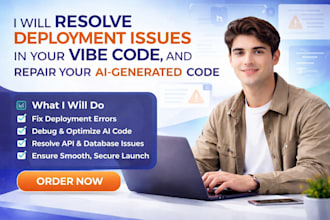 resolve deployment issues in your vibe code and repair your ai generated code