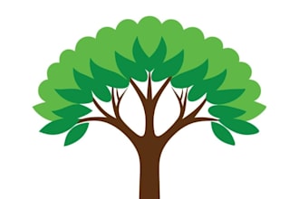 give creative tree logo design