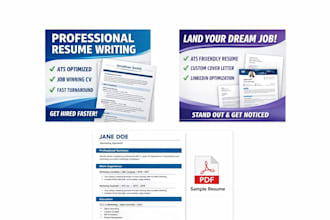 ats friendly resume CV cover letter writing service