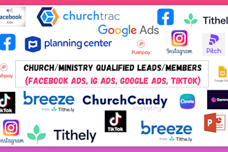 manage church social media ads and generate targeted ministry contacts