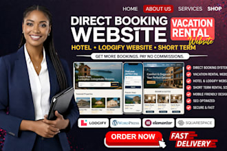 direct booking website vacation rental website hotel lodgify website short term