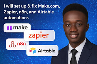 fix automation workflows in make, zapier, zoho, and n8n with webhooks