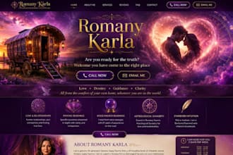 build squarespace holistic website spiritual coach horoscope astrology website