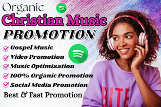 christian music promotion channel optimization and video promotion