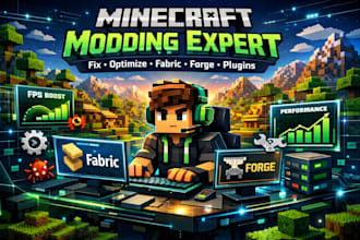 create fix optimize mincraft modpack mincraft fabric mod in forge minecraft plug